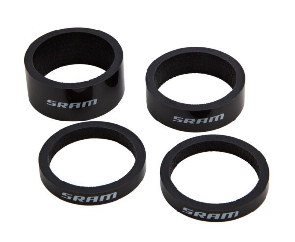 Кільця проставочні SRAM CARBON SPACER ud black