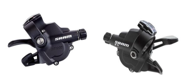 Ручки перемикача SRAM X-4 TRIGGER SET 8SPD REAR I-FRONT