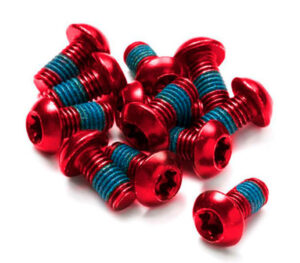 Болти комплект Reverse REVERSE DISC ROTOR BOLT SET - 12 PCS. red