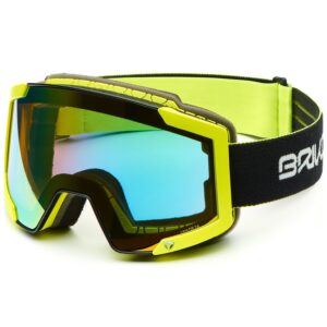 Окуляри маски Briko LAVA FIS 7.6 black/yellow-ym2