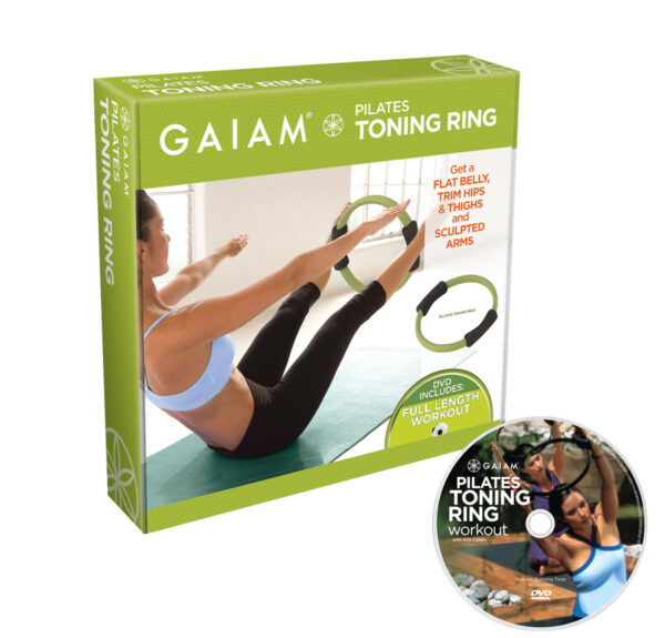 Кільця для пілатесу Gaiam PILATES TONING RING KIT green