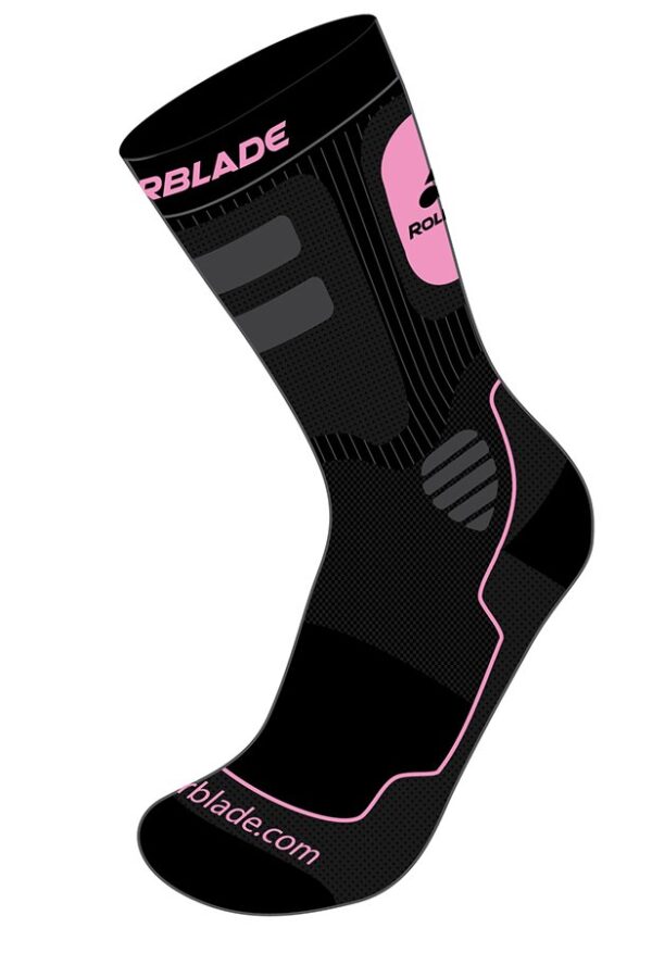 Шкарпетки Rollerblade шкарпетки HIGH PERFORMANCE W SOCKS nero/fucsia