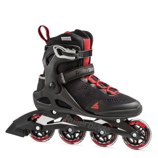 Ковзани роликові Rollerblade MACROBLADE 80 black/red