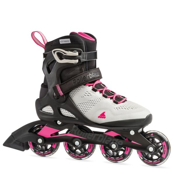 Ковзани роликові Rollerblade MACROBLADE 80 W cool grey/candy pink