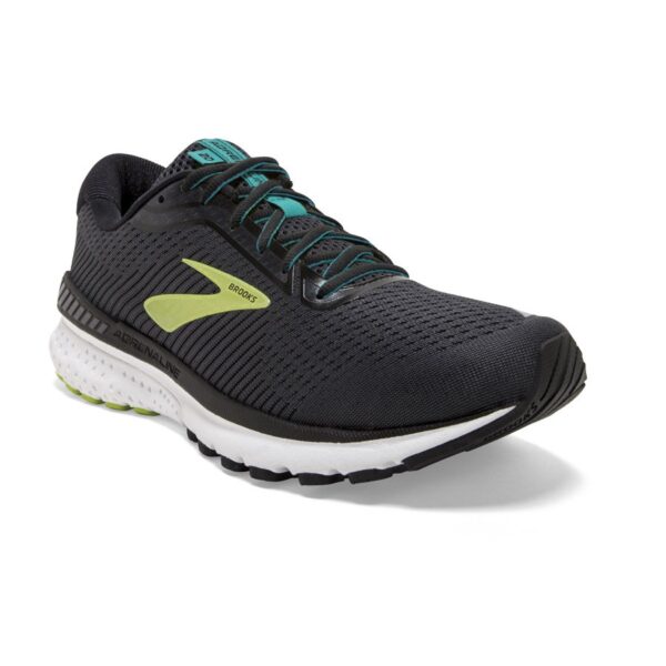 Кросівки Brooks ADRENALINE GTS 20 black/lime/blue grass