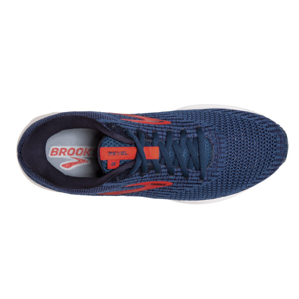 Кросівки Brooks REVEL 3 poseidon/navy/red