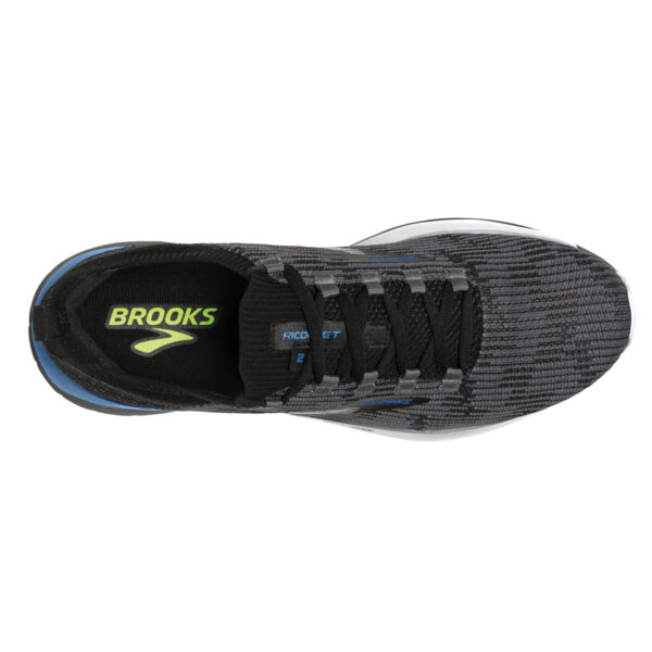 Кросівки Brooks RICOCHET 2 black/grey/blue