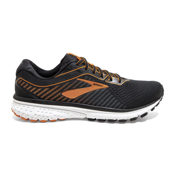 Кросівки Brooks GHOST 12 black/turbulence/orange