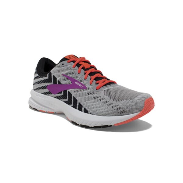 Кросівки Brooks LAUNCH 6 grey/black/purple