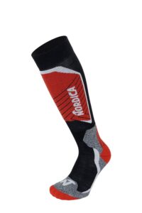 Шкарпетки Nordica TECH JUNIOR black/anthra/red