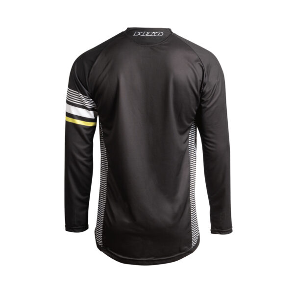 Футболки з довгим рукавом Yoko ENDURO LS TOP black