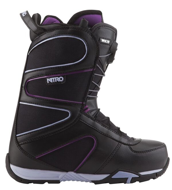 Черевики для сноуборда Nitro Crown Tls black/purple