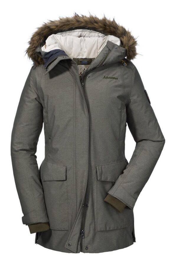 Куртки пухові Schoeffel DOWN PARKA STORM RANGE L 6720 sea turtle