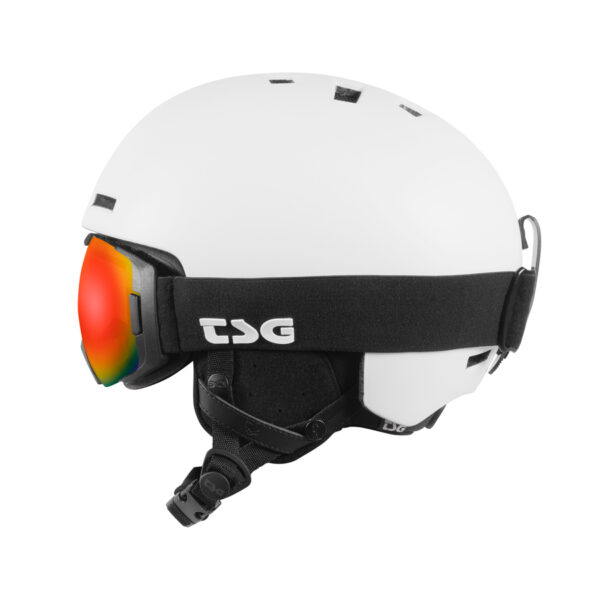 Окуляри маски TSG GOGGLE ONE solid black - rainbow chrome