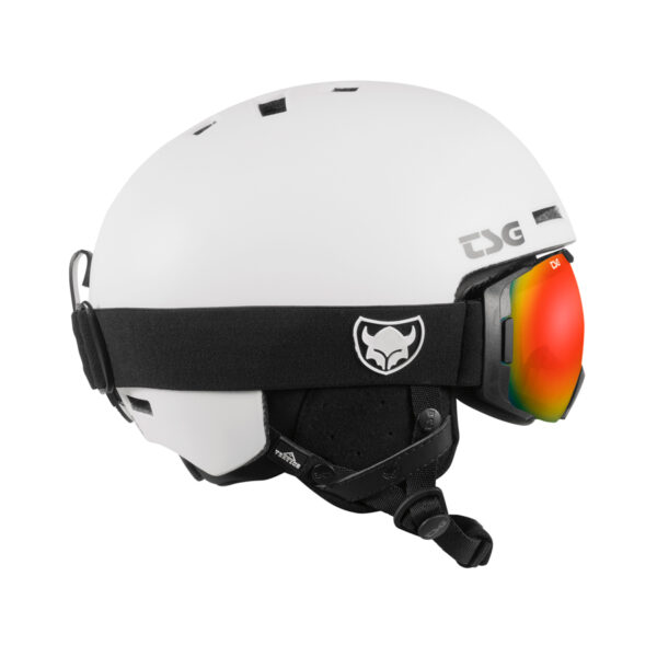 Окуляри маски TSG GOGGLE ONE solid black - rainbow chrome