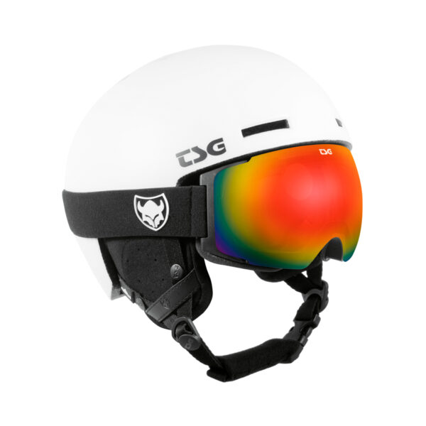 Окуляри маски TSG GOGGLE TWO solid black - rainbow chrome