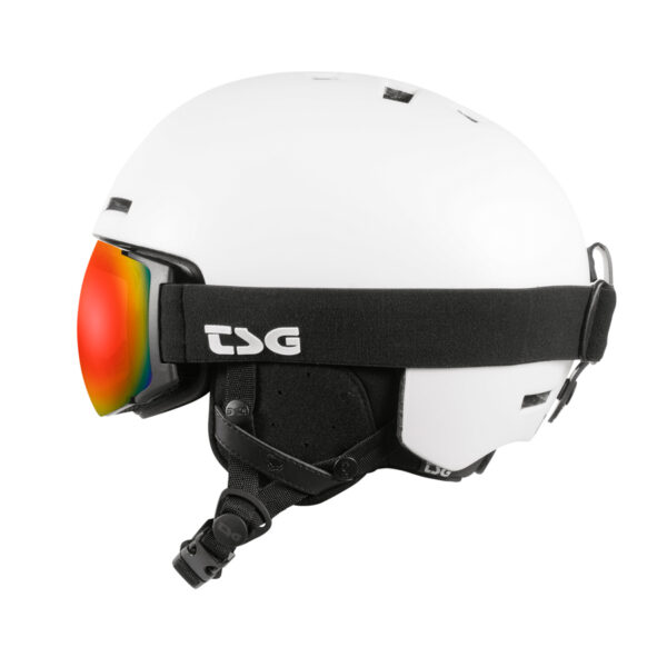 Окуляри маски TSG GOGGLE TWO solid black - rainbow chrome