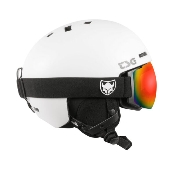 Окуляри маски TSG GOGGLE TWO solid black - rainbow chrome