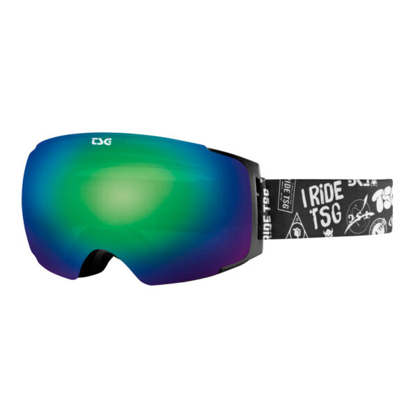 Окуляри маски TSG GOGGLE TWO sticky - green chrome