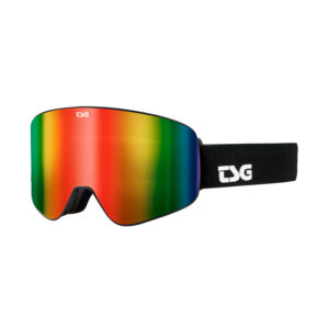 Окуляри маски TSG GOGGLE FOUR S solid black - rainbow chrome