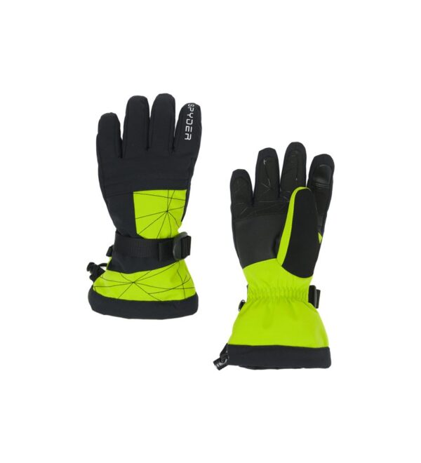 Рукавички Spyder BOYS OVERWEB 328 bright green