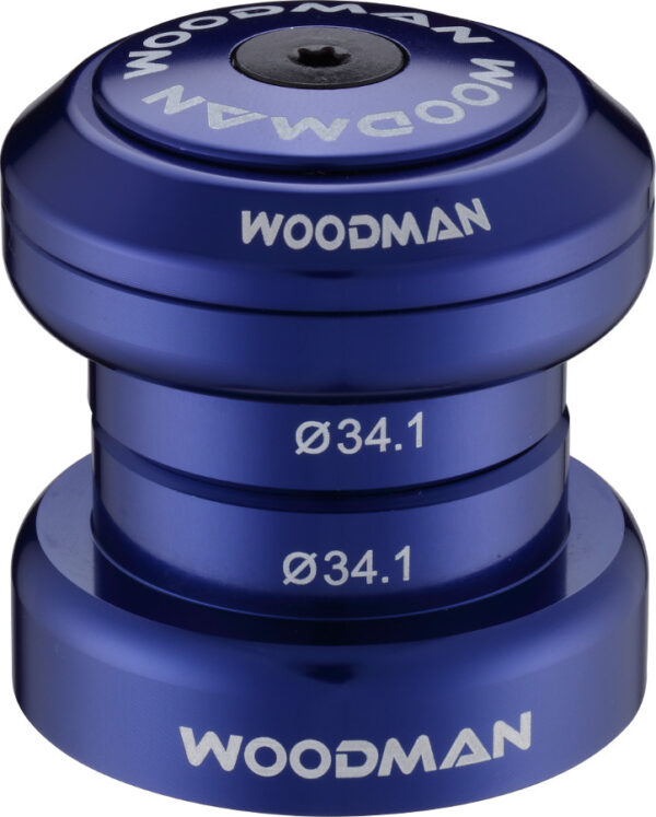 Колонки рульові велосипеда Woodman Рульова колонка Axis SPG Comp 1-1 / 8 " Aqua Blue