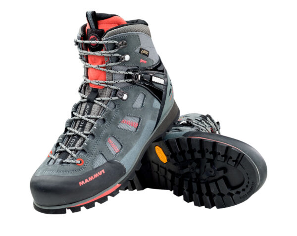 Черевики трекінгові Mammut AYAKO HIGH GTX WOMEN grey-dark barberry