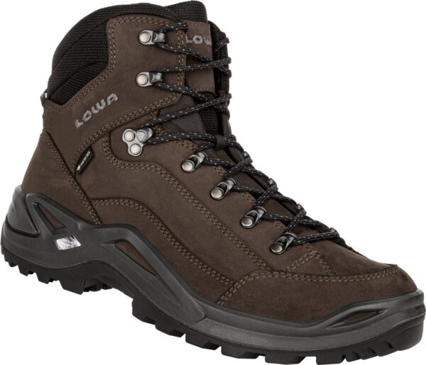 Черевики трекінгові Lowa RENEGADE GTX MID dark brown/black