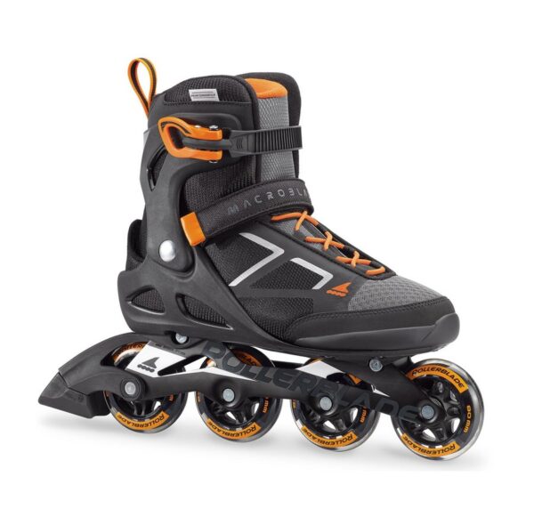 Ковзани роликові Rollerblade MACROBLADE 80 black/orange