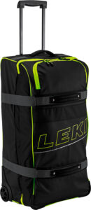 Сумки Leki TRAVEL TROLLEY black-neonyellow