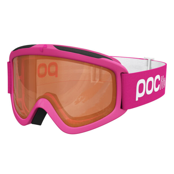 Окуляри маски POC POCITO IRIS fluorescent pink