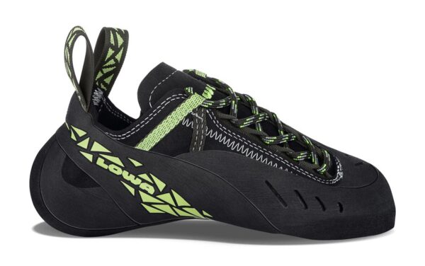 Туфлі скельні Lowa ROCKET LACING black/lime