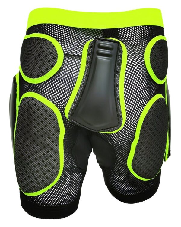 Шорти захисні USD Pro ARMOR SHORTS black/lime punch