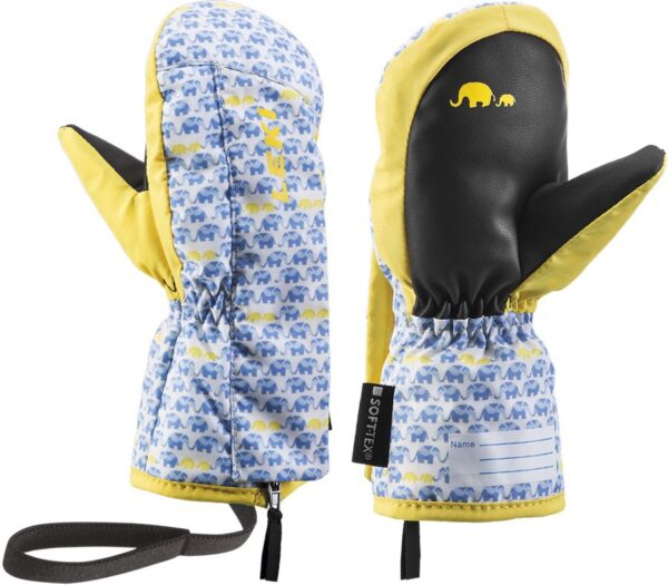 Рукавиці Leki LITTLE ELEPHANT ZAP MITT blue-yellow