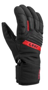 Рукавички Leki SPACE GTX black-red