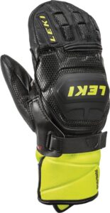 Рукавиці Leki WORLDCUP RACE FLEX S JUNIOR MITT black-ice lemon