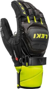 Рукавички Leki WORLDCUP RACE COACH FLEX S GTX black-ice lemon