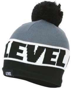 Шапки Level BIG ICON (THERMOLINER) black-grey