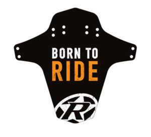 Крила велосипедні Reverse BORN TO RIDE black/fox-orange