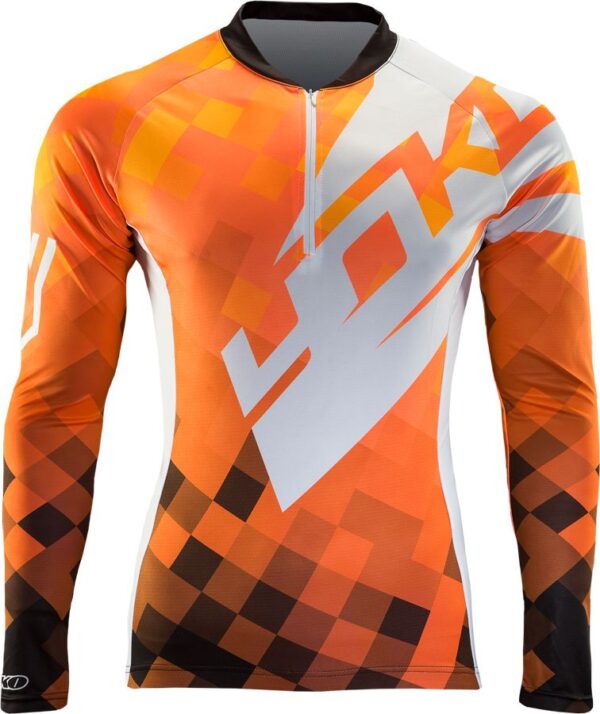 Футболки Yoko Джерсі YBJ 10.1 LONG SLEEVE MEN orange