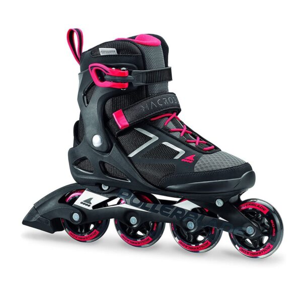 Ковзани роликові Rollerblade MACROBLADE 80 W black/pink