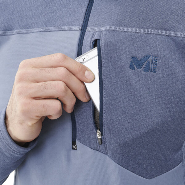 Кофти Millet TECHNOSTRETCH ZIP M flint