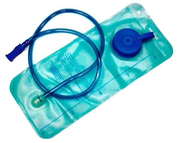 Гідратор TravelSafe WATERBAG 2 LTR. INCL. HOSE/VALVE transparant blue