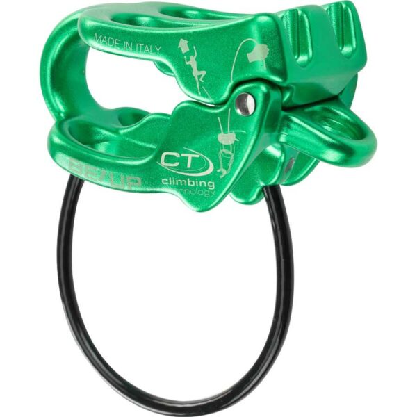 Пристрій для підстрахування Climbing Technology BE-UP / BELAY DEVICE green