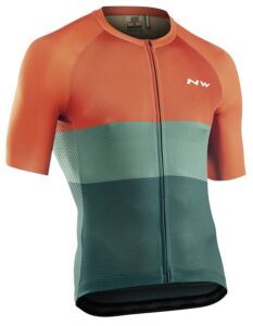 Футболки Northwave BLADE AIR JERSEY green/orange