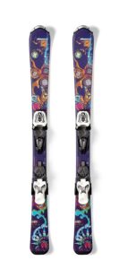 Лижі гірські комплект Nordica Cinnamon Girl J 100-110 purple