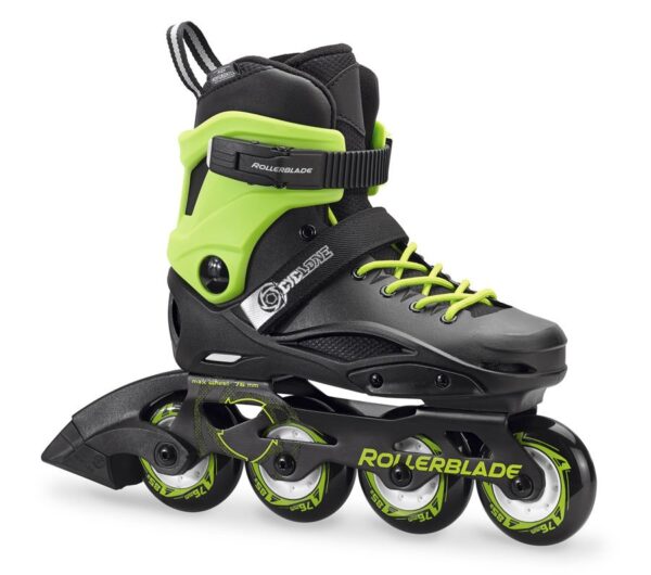 Ковзани роликові Rollerblade CYCLONE black/acid green