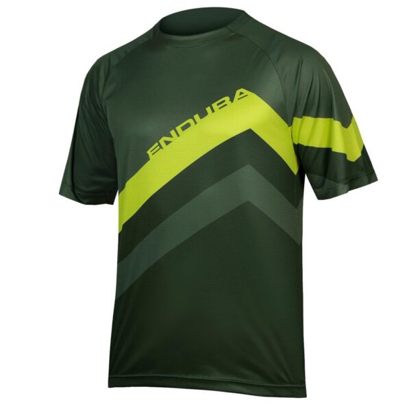 Футболки Endura SINGLETRACK CORE PRINT T Forest Green