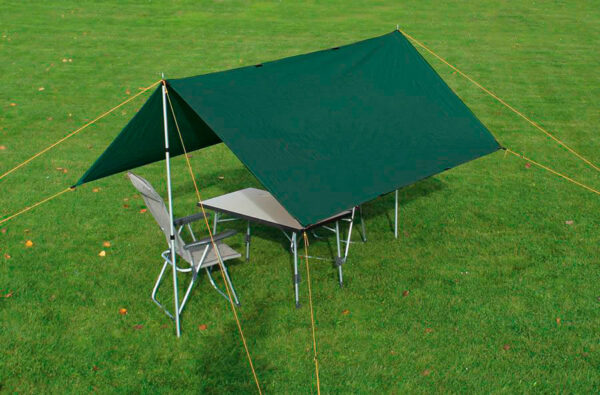 Тенти туристичні Eurotrail TARP 4 POLYESTER 1400 forrest green