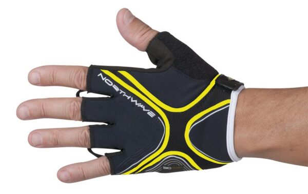 Рукавички велосипедні Northwave EXTREME TECH PLUS black-yellow fluo